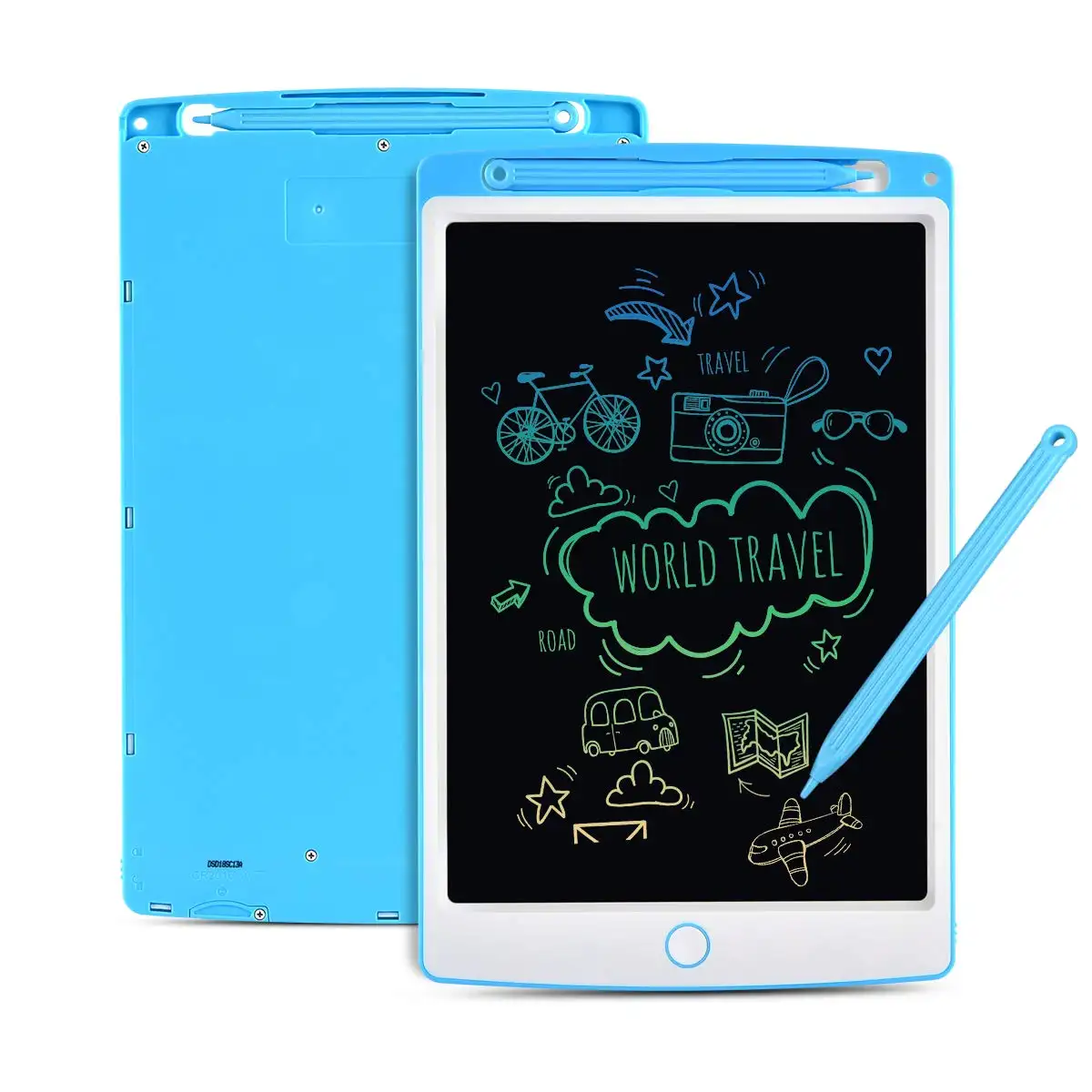 Lcd Writing Board POLICRAL 10 Inch LCD Colorful Writing Tablet Electronic Writing Board Doodle Pad LCD Drawing Board EWriter