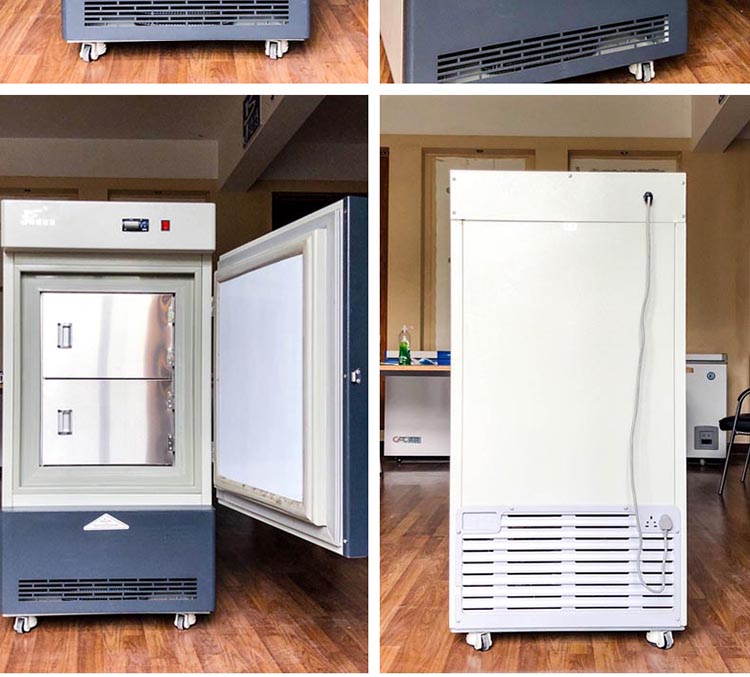 minus 86 degree ultra low temperature small freezer 80 L laboratory deep freezer cryogenic freezer for biological samples