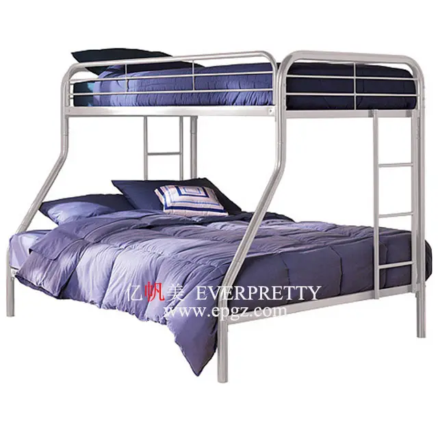 Dormitory Bunk Bed New Style Economic School Furniture Dormitory Double Size Iron Bunk Bed For Student