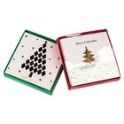 10 pcs Christmas Greeting Cards plus 10 envelopes Per Pack Wholesale Custom Christmas Box Card