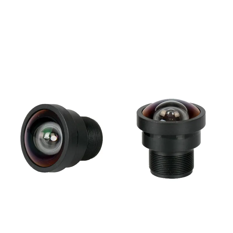 New Arrival 2.20mm M12*0.5P dual lens dome cctv camera fish eye lens for projector surveillance camera system lens