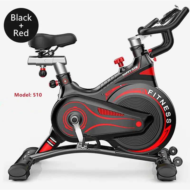 Home use cycling exercise magnetic spin bike with heart rate monitor