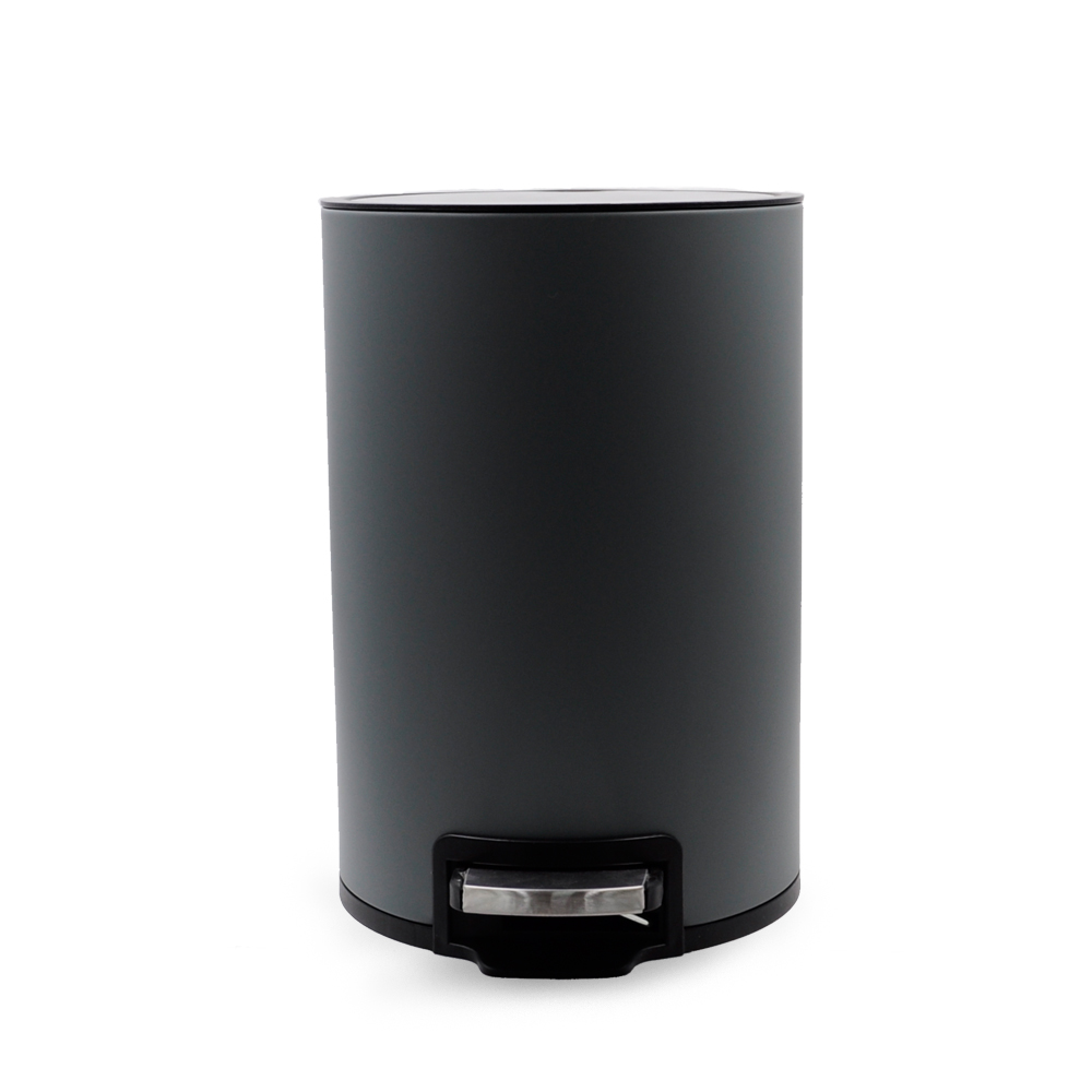 Round Powder spraying and stainless steel Pedal Bin Step Trash Can