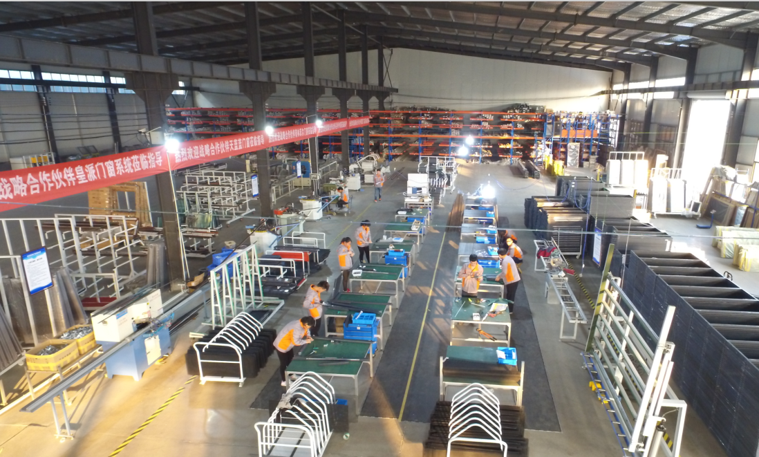 hot selling thermal break window and high quality good performance triple glazed aluminium doors
