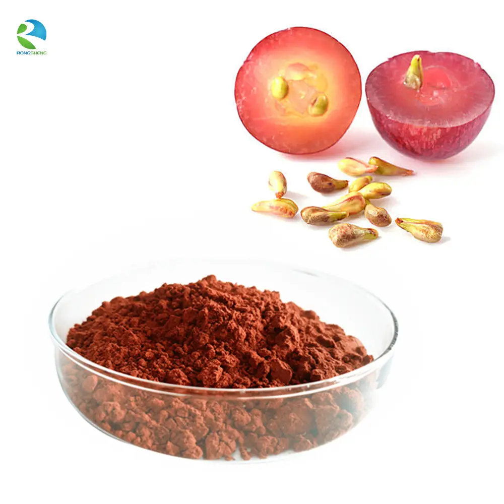 Good price supplement natural OPC pure 100% organic red grape seed extract