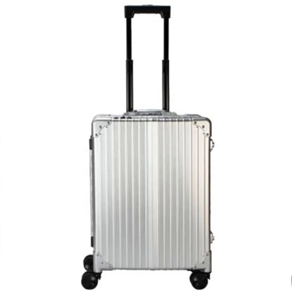Metal Travel Cabin Luggage Case Colourful And Hard Aluminum Custom Vanity Case Manufacturer