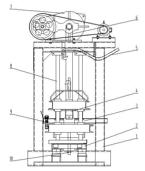Qt4-40 Small  Hand Operated Fly Ash Brick Making Machine Manual Block Forming Machine Paver Machine