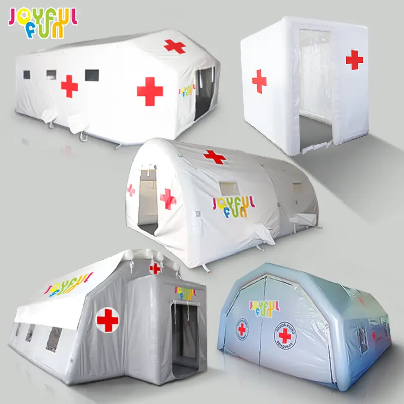 Quick Shipment Cheap Outdoor Hospital Disaster Prevention Emergency Inflatable Medical Tent