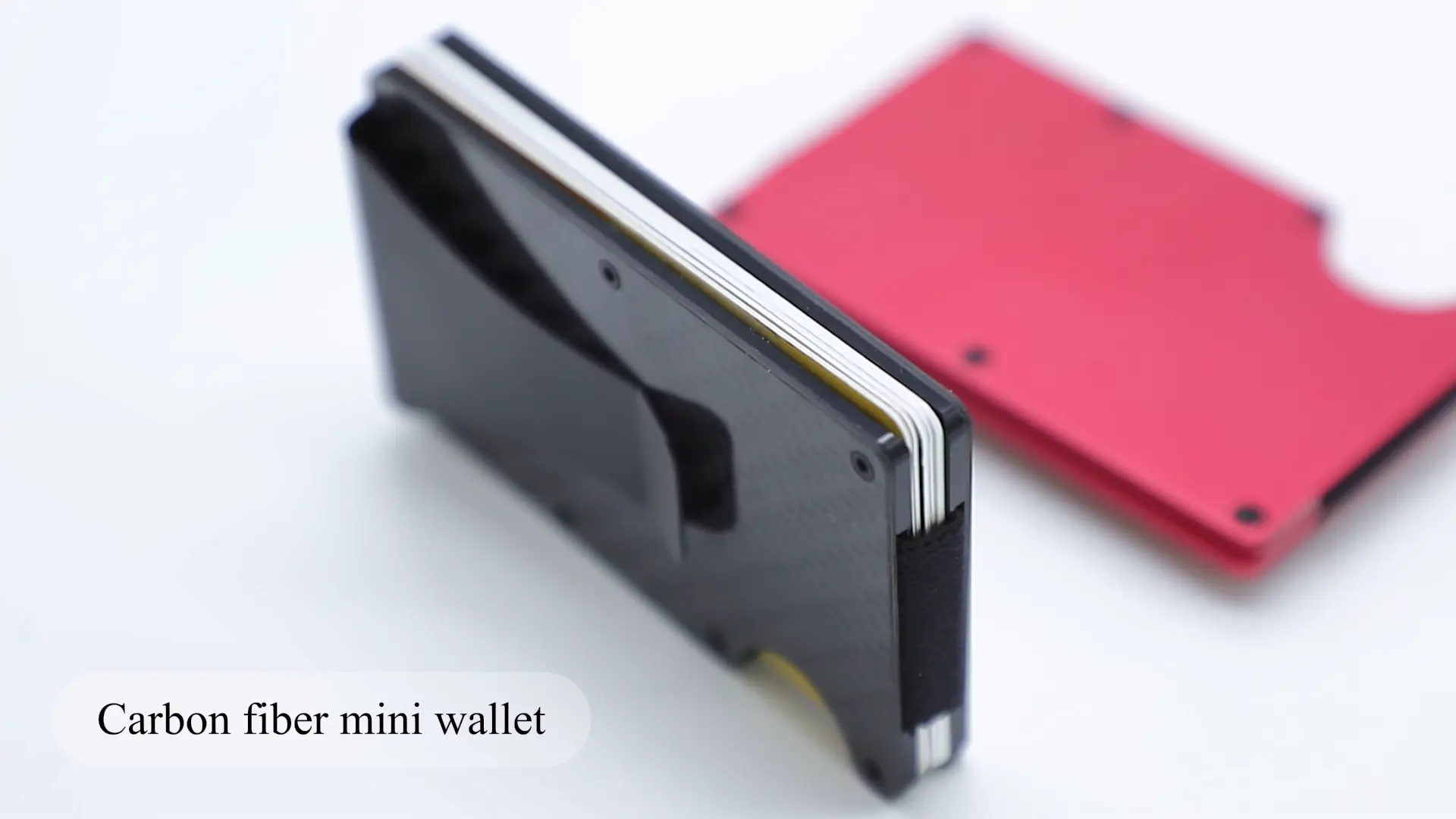 MRF-05 Aluminum Metal Wallet Front Pocket Minimalist Wallet 