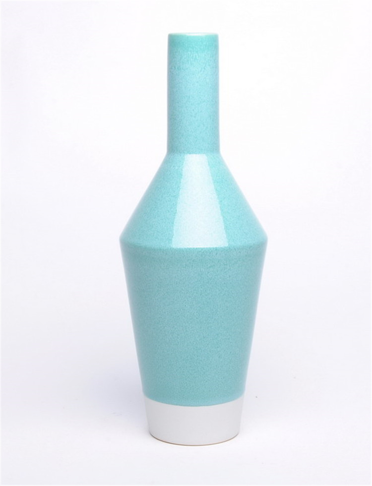 Geometry artwork design modern tabletop color flower vase royal unique bud vases for foreign