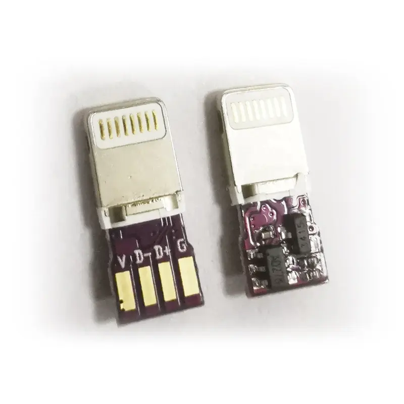 iphone lightning male to usb female connector
