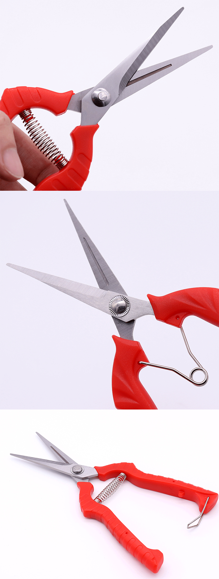 professional branches cutter plastic picking fruit trees pruner garden florist flower scissors