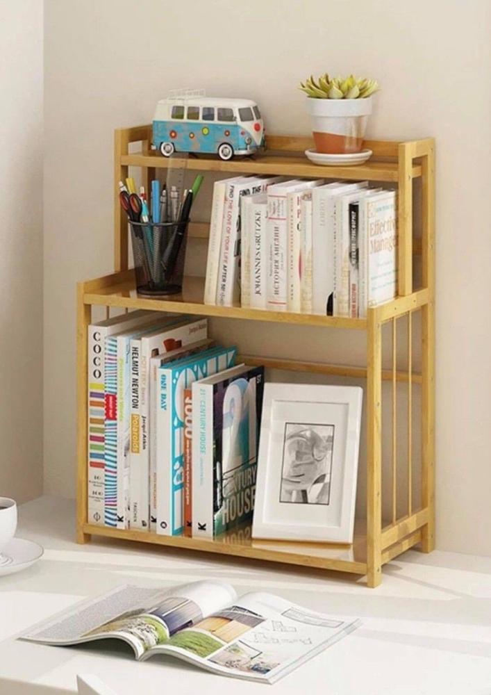 Shelf Organizer Slim Bamboo Cook Book Stand Holder bamboo wood bookshelf organizer home bottle bowel rack holder magazine rack