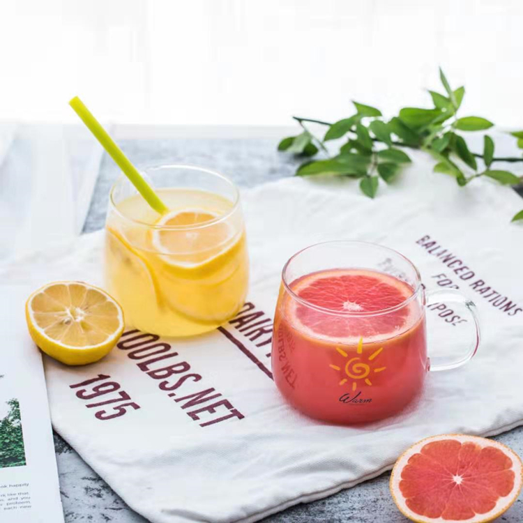 Wholesale Heat Resistant Glass Milk Cup Coffee Cup High Borosilicate