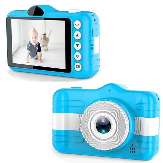 Mini Camera Hd 1080p Video Camcorder 3.5 Inch Ips Screen Toy Education Game & Joy Amazon Hot-selling Kids Camera Christmas Gift