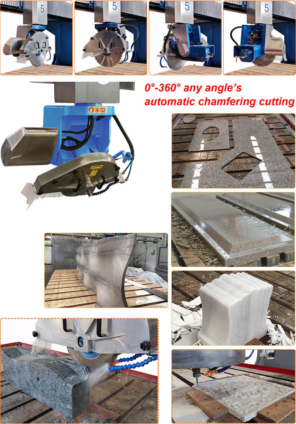 5 axis stone cutting machine 5 axis stone cutting machine