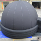 High Quality Outdoor Portable Black Inflatable Planetarium Dome