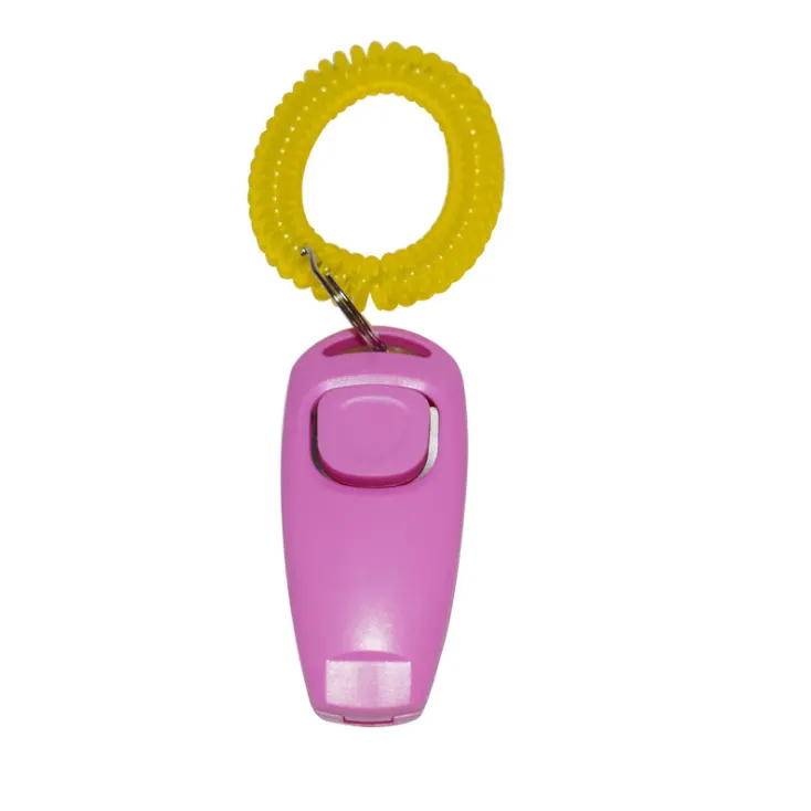 Dog Training Clicker Pet Accessories With Wrist Strap Pet Clicker