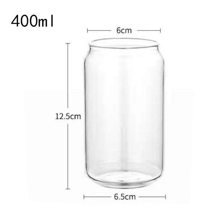 Nordic Drinking Glass Cup Cola Can Glass Milk Fruit Juice Beer Cup