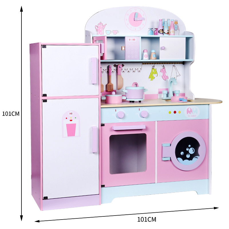 wooden kitchen set india