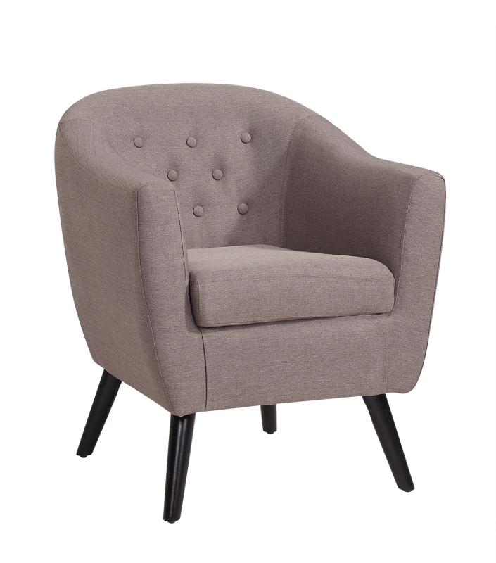 Hot sale sofa set Wooden frame coffee shop chair Fabric single living room sofa chair