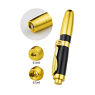 Newest two heads 0.3ml&0.5ml hyaluronic acid pen injector for lip filler pen needle free hyaluronic injection meso pen
