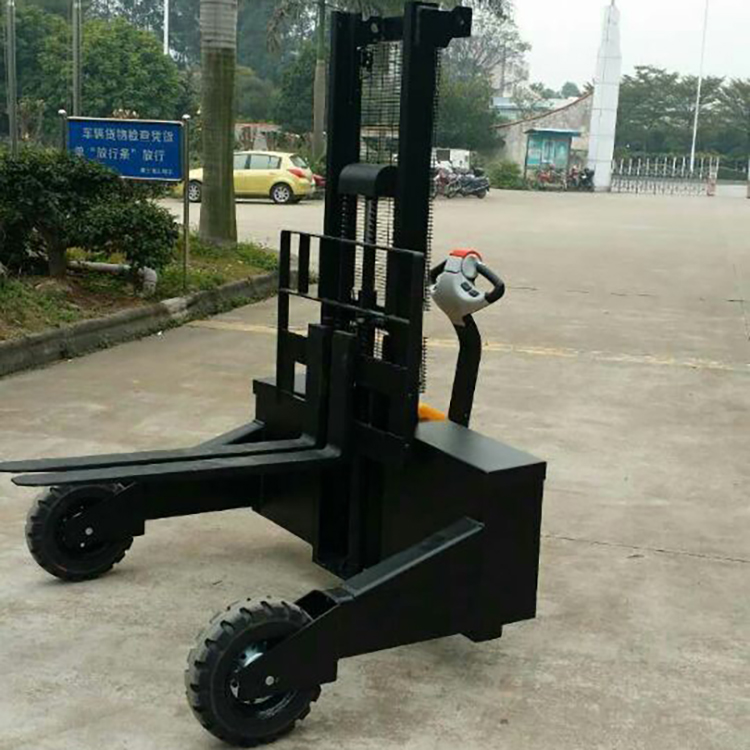 1 Year Warranty CE Certification Rough Terrain Stackers Big Wheel 1 Ton Electric Pallet Stacker