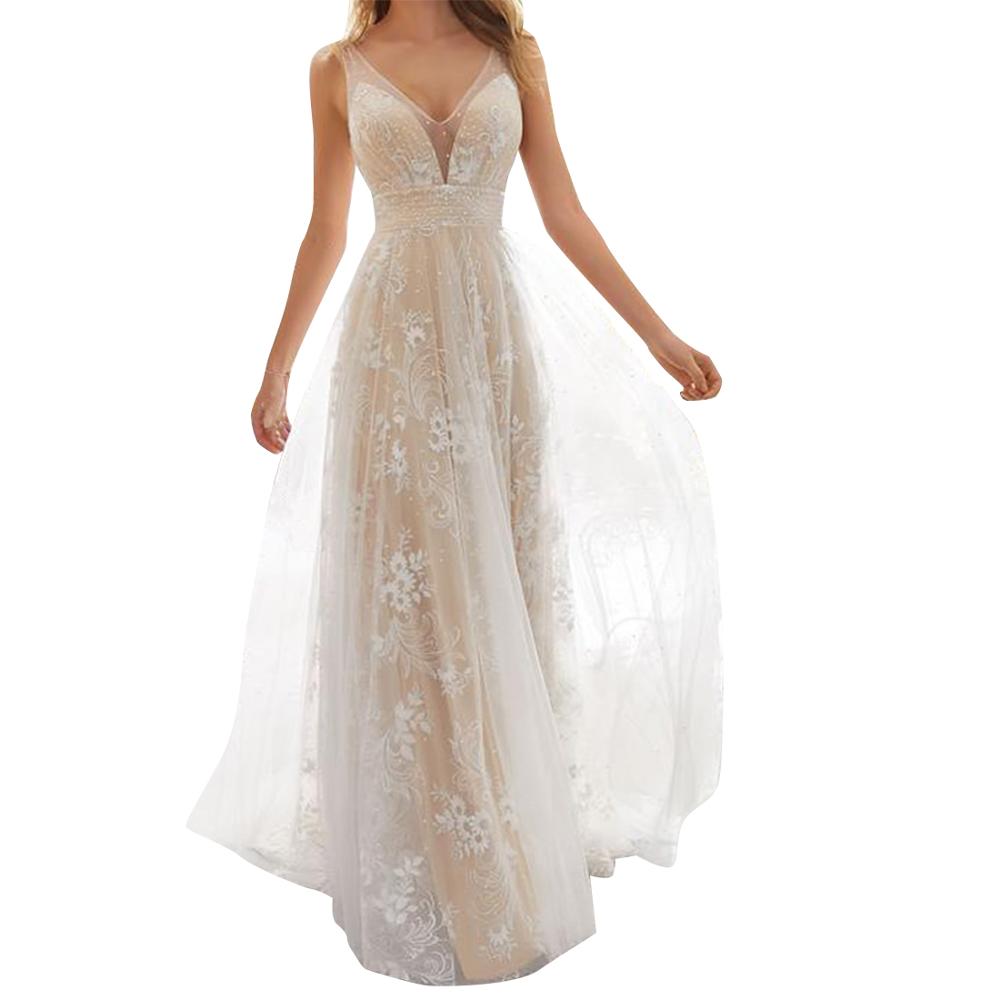 Shanghai Story Flat Shoulder Lace Ball Gown Bride Train Wedding Dress Custom Size