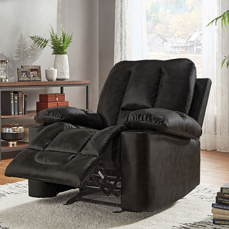 High Quality Factory Outlets PU Recliner sofa chair  Designs For Living Room