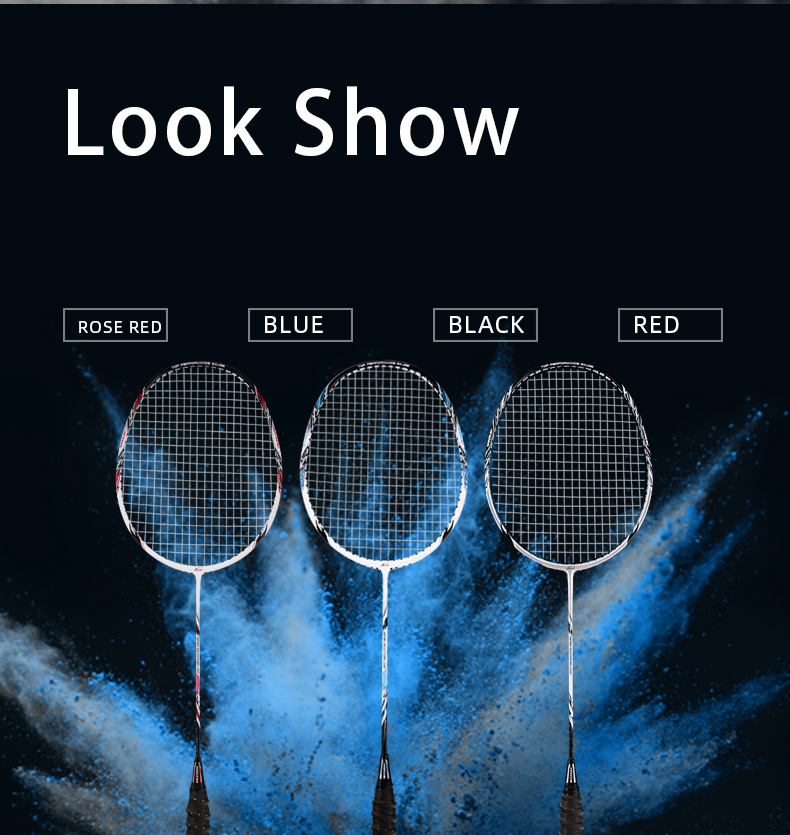 Carbon Light Weight Flexible Badminton Racket Set 2 Pcs Carbon Light Weight Flexible Badminton Racket Set 2 Pcs
