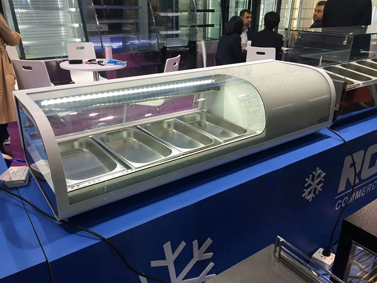 1200mm sushi showcase 42L sushi food display fridge CE certificate approved sushi display case