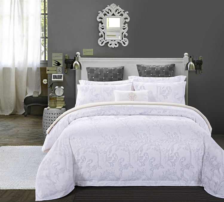 Five-star hotel with Jacquard durable and comfortable cotton duvet cover