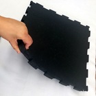 High Quality Non-toxic Safety EPDM and SBR interlocking Rubber Floor Tiles for Playground