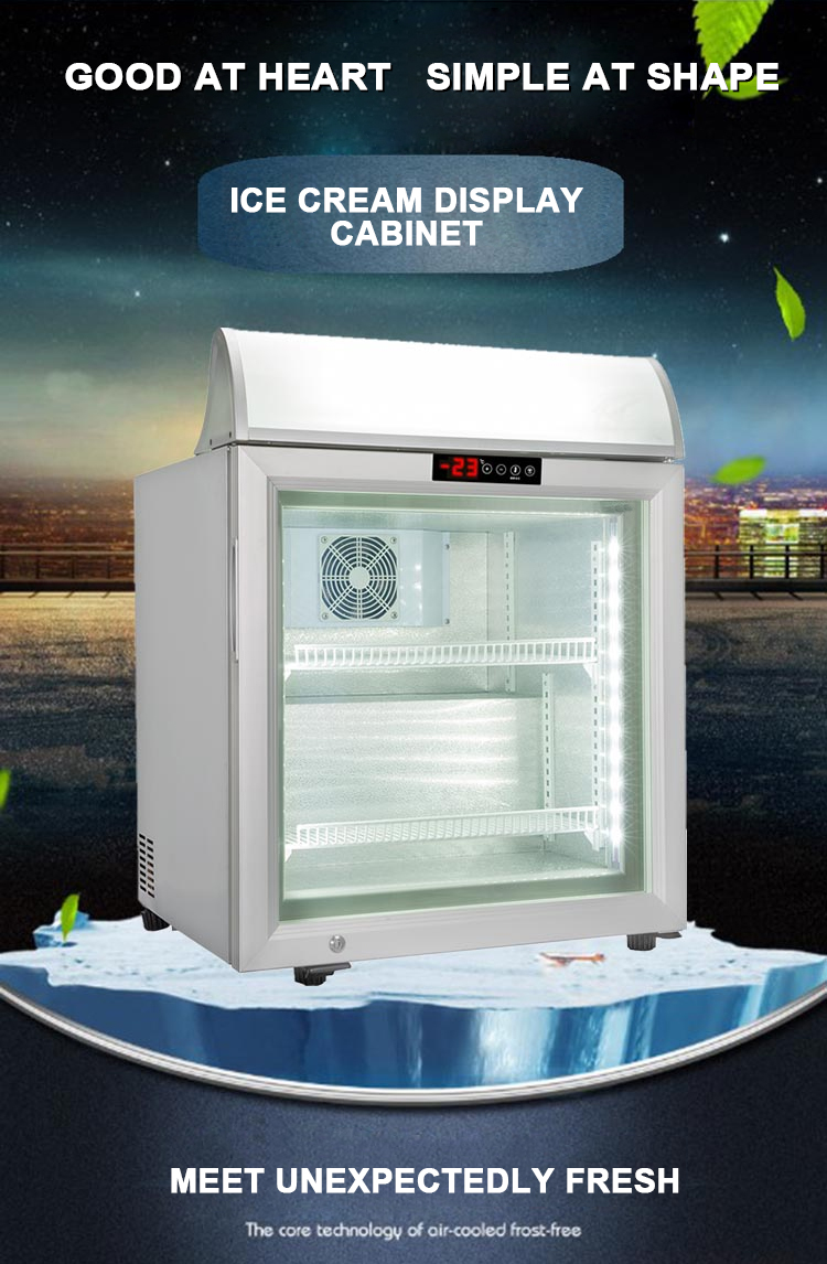 Ice cream display cabinet freezer display cabinet vertical freezer Display freezer