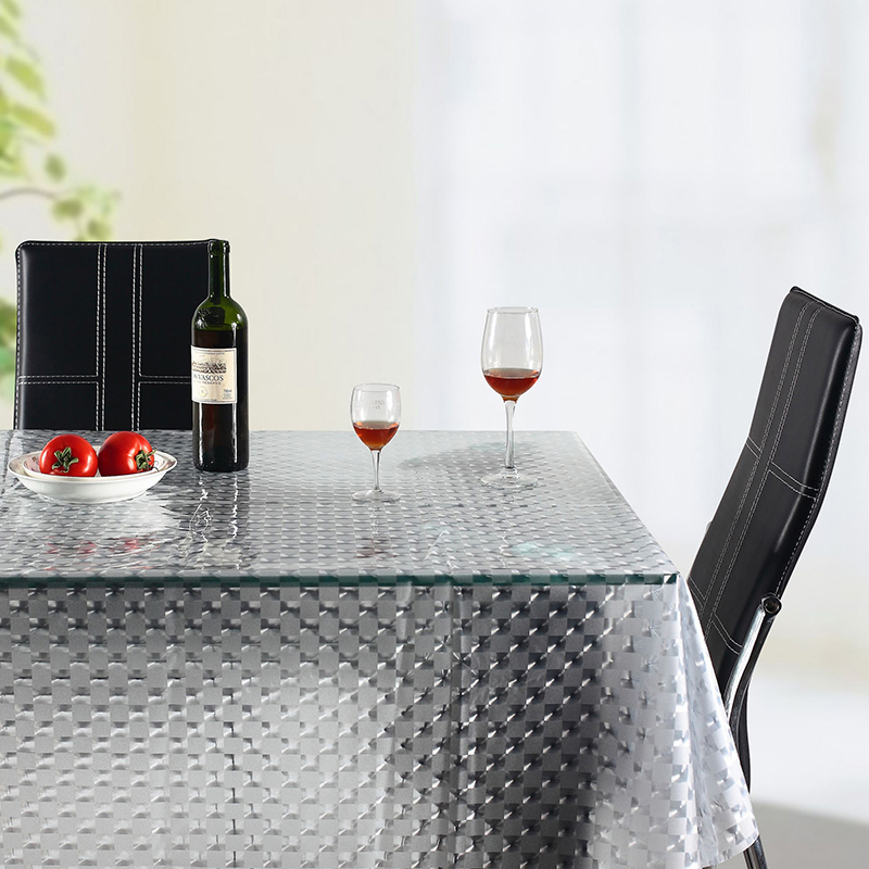 Waterproof cravel chessboard 3D eva tablecloth