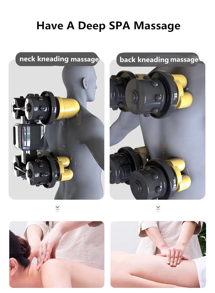 massage cushion best quality  body care neck & back shiatsu massage cushion with heathome and office 3d massager massage chair