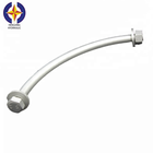 HengXing Hot Galvanized Curved Bolt/Metro Bolt for Railway Construction/Tunnel Segment Bolt