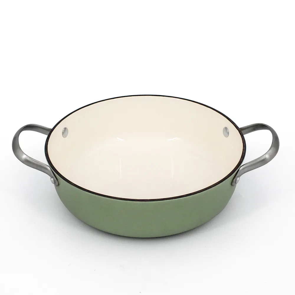 Casserole saucepot cookware with handles hot pot in cast iron