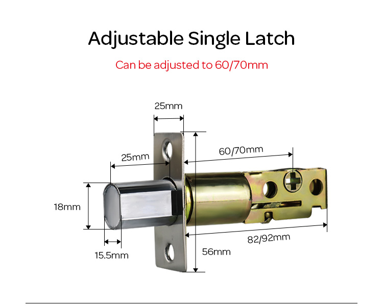 Keyless Electric Card Code Combination Electronic Deadbolt Door Lock with Tuya Smart Life APP