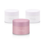 High quality cosmetic face cream packaging white opal glass jar glass bottle glass jars containers