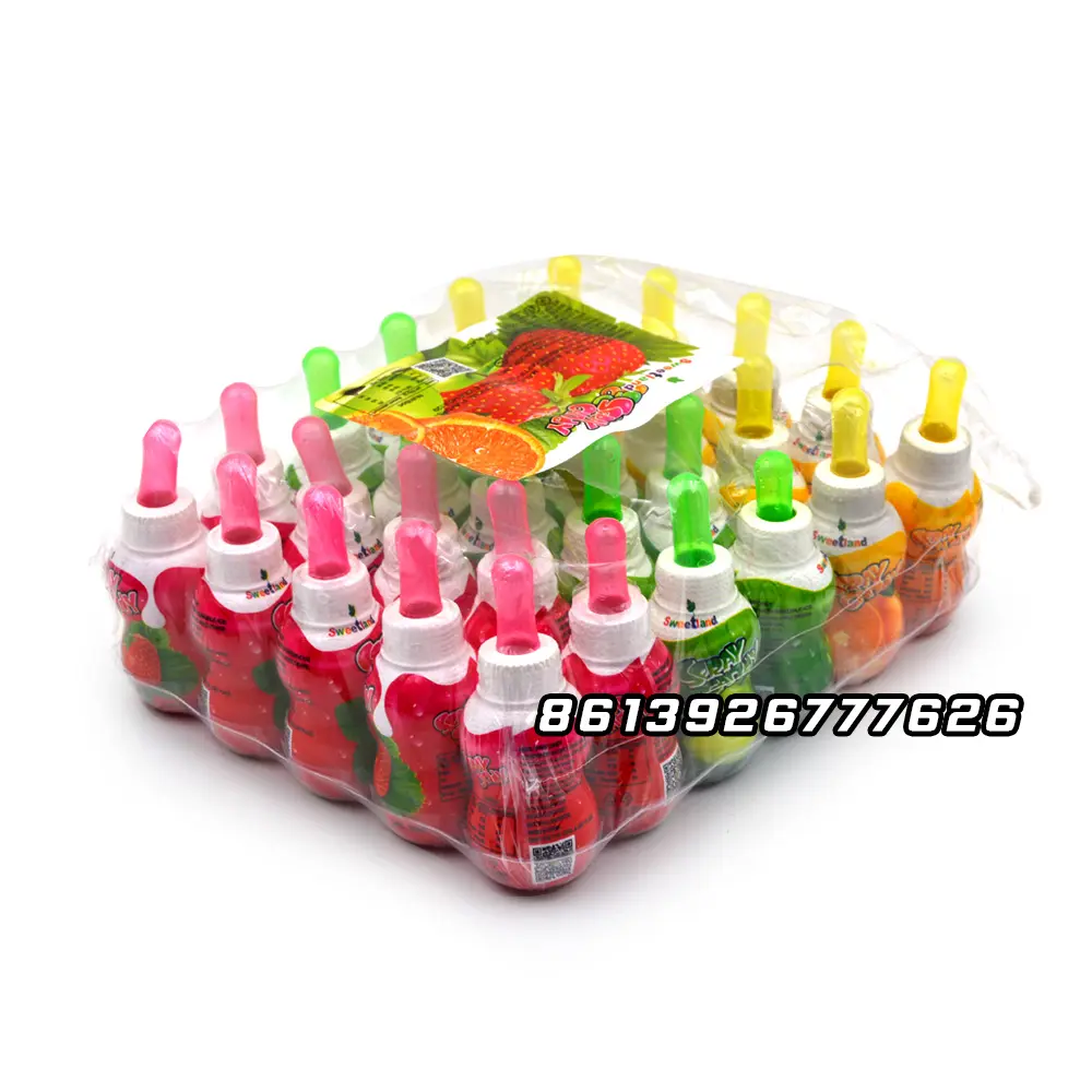 New arrival sweet liquid fruited spray candy