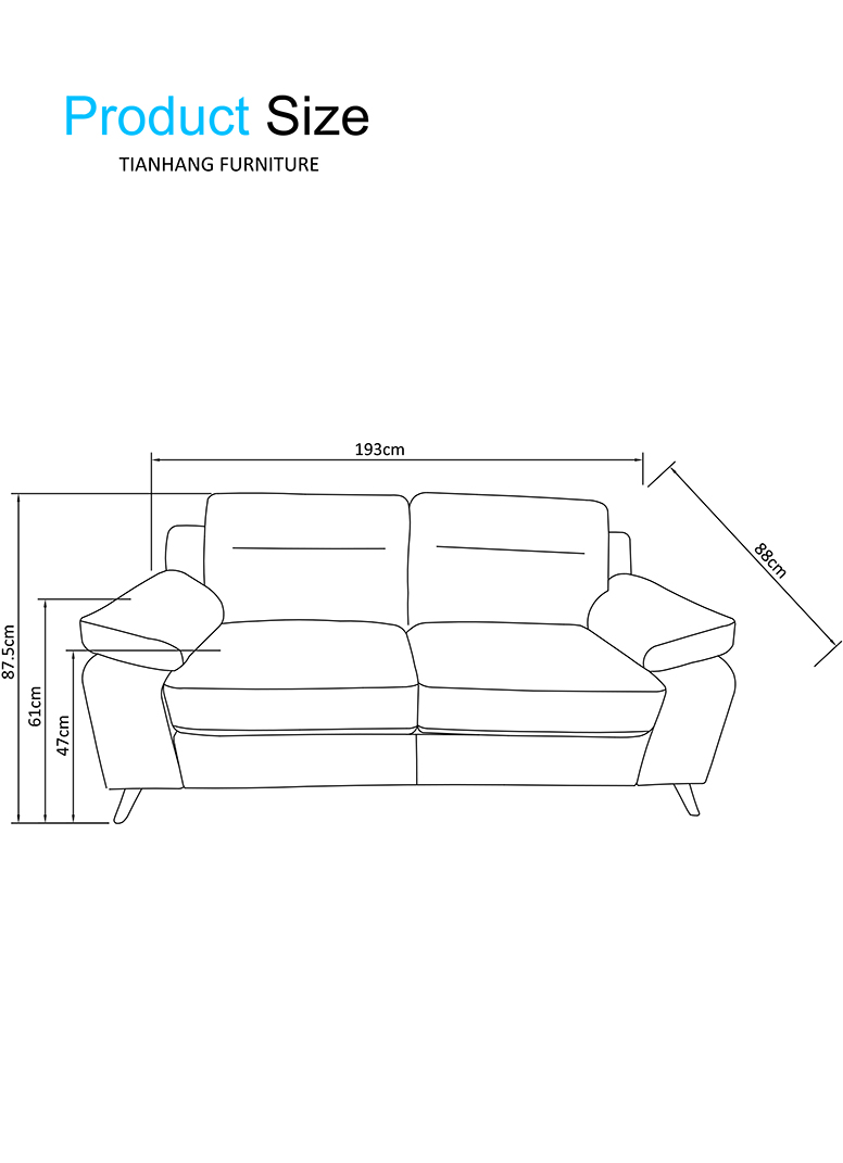 Hot sale Modern home furniture living room sofa Designs leather sofa set