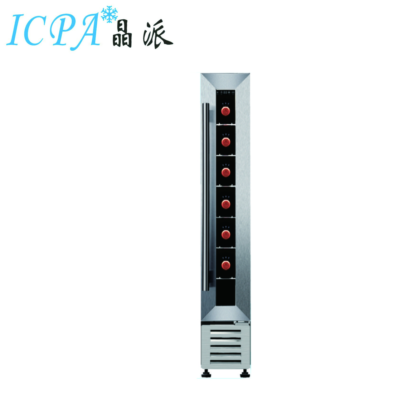 2019 Selling  7 Bottles Compressor Cooling  Built-In or free standing Wine refrigerator  Cooler