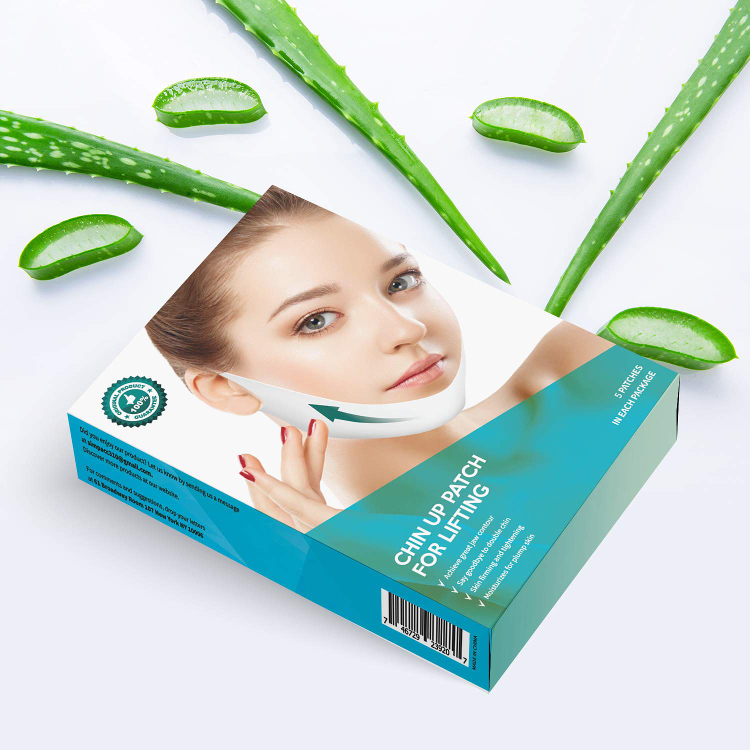 Wholesale High Quality Firming Moisturizing V Line Shape Face Lifting Mask
