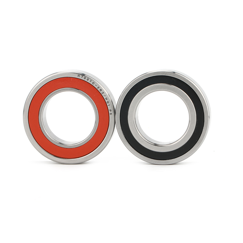 Universal combination High speed steel balls si3n4 ceramic balls p4 grade angular contact ball bearing H7007C-2RS 7007
