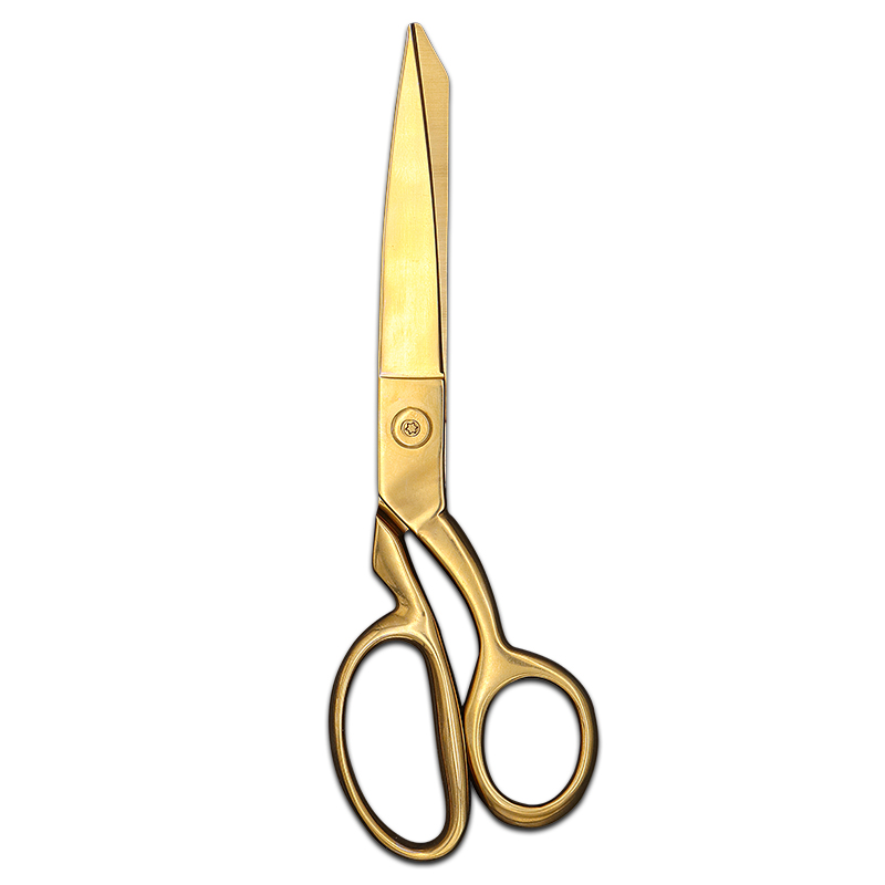 all stainless steel fabric professional dressmaking shears 8 high carbon plated golden tailor scissors