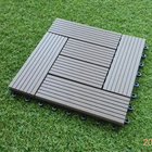 Easy Installation Interlocking Flooring Wood Plastic Composite Deck Tiles