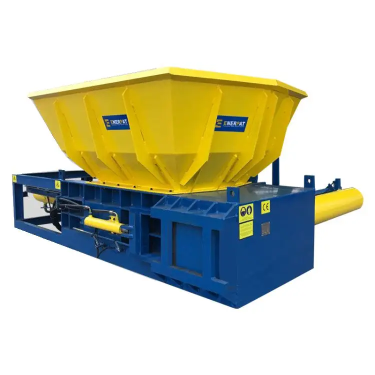 Automatic aluminium scrap press baler machine for recycling centers