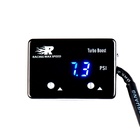 wholesales accuracy car Universal Blue LED PSI boost vacuum digital meter auto vacuum gauge meter