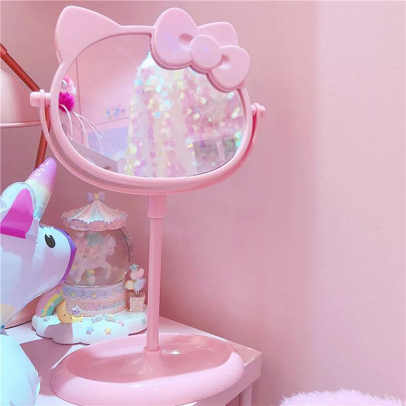 Vanity Mirror Round Double-sided Makeup Table Top Mirror